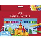 Faber-Castell Felt Tip Pen Castle Pack 50-pack