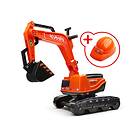 Falk Toys Kubota Excavator KX080 & Accessories (122)