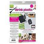 Vaessen Creative Shrink Plastic A4 Transparent 4-pack