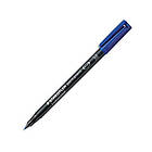 Staedtler Lumocolor 317 Permanent M Marker Pen (Blue) 1mm