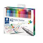 Staedtler Triplus Color 334 Fineliner 0.3mm 42-pack