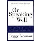 On Speaking Well