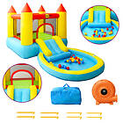 vidaXL Inflatable Bouncy Castle with Slide 200x365x190cm