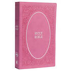 NKJV, Holy Bible, Soft Touch Edition, Leathersoft, Pink, Comfort Print