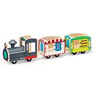 Micki Bamse Wooden Train Set