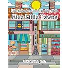 Color By Numbers Coloring Book For Adults Nice Little Town