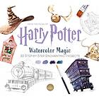 Harry Potter Watercolor Magic: 32 Step-By-Step Enchanting Projects (Harry Potter Crafts, Gifts For Harry Potter Fans)