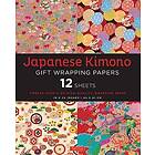 Japanese Kimono Gift Wrapping Papers 12 Sheets