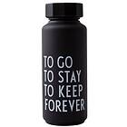 Design Letters To Go Thermo Insulated Bottle Special Edition Black 500ml