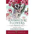 Animals And Flowers Minis Pocket Sized Coloring Book