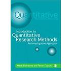 Introduction To Quantitative Research Methods