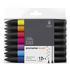 Winsor & Newton Promarker Brush 12 Vibrant