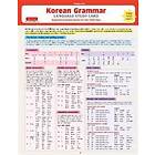 Korean Grammar Language Study Card