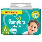 Pampers Baby-dry 6 (78-pack)