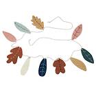 Sebra Felt Leaf Garland