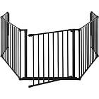 TecTake Safety Gate with 5 Elements Fireplace Baby Gate