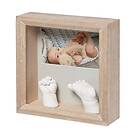 Baby Art Sculpture Wooden Frame