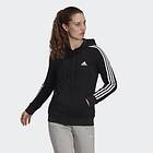 Adidas Essentials Fleece 3-Stripes Full-Zip Hoodie (Naisten)