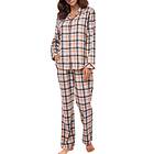 Lady Avenue Cotton Flannel Pyjamas (Dam)