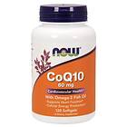 Now Foods CoQ10 With Omega-3 Fish Oil 60mg 120 Kapselit