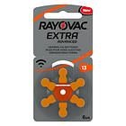 Rayovac Extra Advanced 13 6-pack