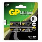 GP Batteries CR123A 4-pack