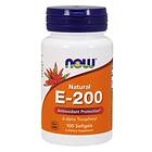 Now Foods Natural E-200 100 Capsules