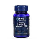 Life Extension BioActive Folate & Vitamin B12 90 Capsules