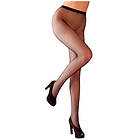 Cottelli Net Tights with Rhinestones Black