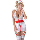 Cottelli Nurse Uniform with Suspender Belt