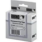 Dymo Märkband Vinyl 19mm Black/Vit 5.5m Black/vit