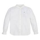 Tommy Hilfiger Grid Dobby Ancient White Skjorta (Jr)