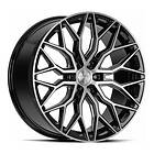 Vossen HF63 Brushed Gloss Black 9.5x22 6/135 ET20 CB87.1