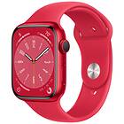 Apple Watch Series 8 4G 45mm (PRODUCT)RED Aluminium with Sport Band