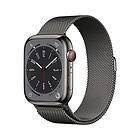 Apple Watch Series 8 4G 45mm (PRODUCT)RED Stainless Steel with Sport Band
