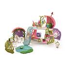 Schleich 42445 Glittering Flower House With Unicorns, Lake And Stable