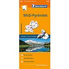 Midi Pyrenees Michelin 525 Delkarta Frankrike