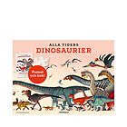 Alla Tiders Dinosaurier: Aktivitetsbok, Plansch Och Pussel 150 Bitar