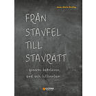 Från Stavfel Till Stavrätt : Genom Bokstäver, Ord Och Litteratur