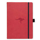 Dingbats* Wildlife A5+ Red Kangaroo Notebook Dotted