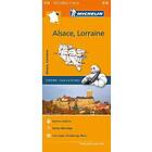 Alsace Lorraine Michelin 516 Delkarta Frankrike