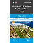 Saltoluokta Kvikkjokk Kungsleden 3 Karta Och Guide : Outdoorkartan 1:50 000