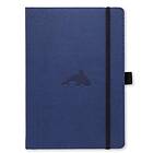 Dingbats* Wildlife A5+ Blue Whale Notebook Lined