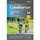 Cykelkartan Blad 14 Vättern Runt, Södra Delen : Skala 1:90 000