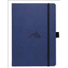 Dingbats* Wildlife A4+ Blue Whale Notebook Plain