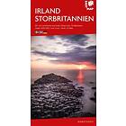 Storbritannien Irland EasyMap : Skala 1:800.000