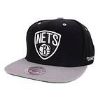 Mitchell & Ness NBA Brooklyn Nets Black Snapback