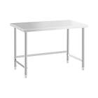 Royal Catering Inox arbetsbänk 120 x 70 cm 93kg lastkapacitet