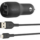 Belkin Car Charger Boost Charge 24W CCD001bt1MBK