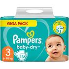 Pampers Baby-dry 3 (136-pack)